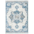 thumbnail image 1 of SAFAVIEH Shivan Henrika Traditional Distressed Area Rug, Ivory/Blue, 9' x 12', 1 of 8