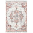 thumbnail image 1 of SAFAVIEH Shivan Henrika Traditional Distressed Area Rug, Ivory/Rust, 4' x 6', 1 of 8