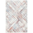 thumbnail image 1 of SAFAVIEH Shivan Melanie Abstract Brush Area Rug, Ivory/Rust, 4' x 6', 1 of 8