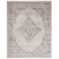 thumbnail image 1 of SAFAVIEH Shivan Quinlan Traditional Area Rug, Grey/Rose, 8' x 10', 1 of 11