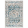 thumbnail image 1 of SAFAVIEH Shivan Tobin Traditional Distressed Area Rug, Blue/Gold, 5'3" x 7'6", 1 of 8