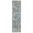 thumbnail image 1 of SAFAVIEH Shivan Zeke Oriental Distressed Runner, Blue/Red, 2'6" x 8', 1 of 9