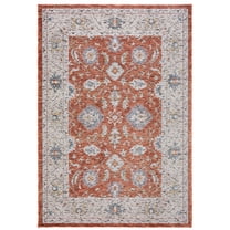 SAFAVIEH Sierra Terence Abstract Area Rug, Ivory/Rust, 7'9" x 10'5"