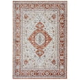 thumbnail image 1 of SAFAVIEH Sierra Jane Medallion Area Rug, Ivory/Rust, 9' x 12', 1 of 8