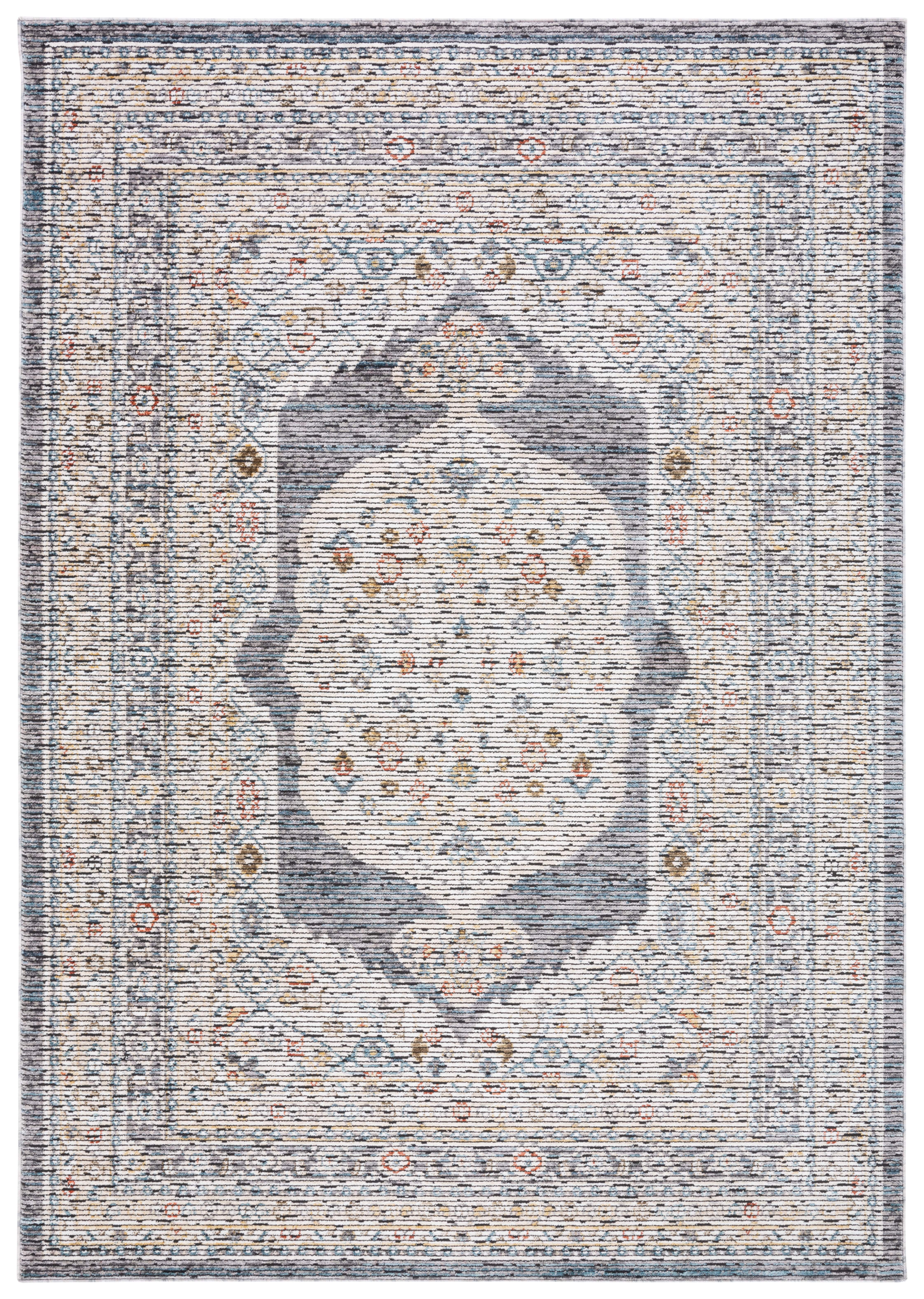 Sierra Gray Hand-knotted Cotton Area Rug