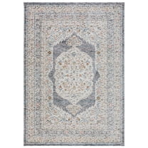 SAFAVIEH Sierra Isidora Medallion Area Rug, Ivory/Grey, 7'9" x 10'5"