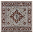 thumbnail image 1 of SAFAVIEH Sierra Jane Medallion Area Rug, Ivory/Rust, 6' x 6' Square, 1 of 8