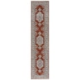 thumbnail image 1 of SAFAVIEH Sierra Priscilla Medallion Runner Rug, Ivory/Rust, 2'3" x 9', 1 of 8