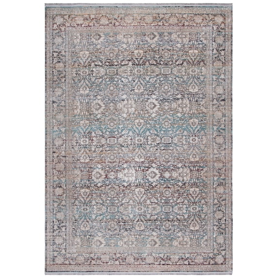 SAFAVIEH Signature Jaylyn Oriental Area Rug, Turquoise/Beige, 8' x 10'