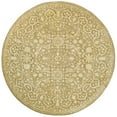 thumbnail image 1 of SAFAVIEH Silk Road Maisy Border Wool Area Rug, Ivory, 3'6" x 3'6" Round, 1 of 5
