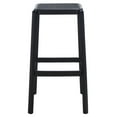 thumbnail image 1 of SAFAVIEH Silus Square Backless Bar Stool, Black, 1 of 10