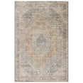thumbnail image 1 of SAFAVIEH Silverado Damjana Medallion Polyester Area Rug, Blue/Rust, 8' x 10', 1 of 8