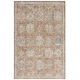 thumbnail image 1 of SAFAVIEH Silverado Lula Oriental Polyester Area Rug, Rust/Blue, 4' x 6', 1 of 8
