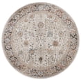 thumbnail image 1 of SAFAVIEH Silverado Ormonde Oriental Polyester Area Rug, Ivory/Rust, 6'4" x 6'4" Round, 1 of 8