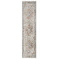 thumbnail image 1 of SAFAVIEH Silverado Sebastian Medallion Polyester Runner Rug, Ivory/Blue, 2' x 8', 1 of 8