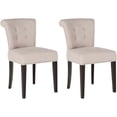thumbnail image 1 of SAFAVIEH Sinclair Contemporary Glam Ring Chair w/ Silver Nail Heads, 1 of 5