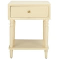 thumbnail image 1 of SAFAVIEH Siobhan Solid Rustic 24" Nightstand with Storage Drawer, Vanilla, 1 of 13