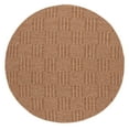 thumbnail image 1 of SAFAVIEH Sisal All-Weather Austen Geometric Indoor/Outdoor Area Rug, Natural/Brown, 6'7" x 6'7" Round, 1 of 1