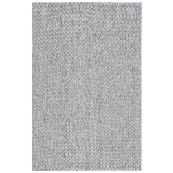 SAFAVIEH Sisal All-Weather Dania Solid Indoor/Outdoor Area Rug, Dark Grey, 9' x 12'