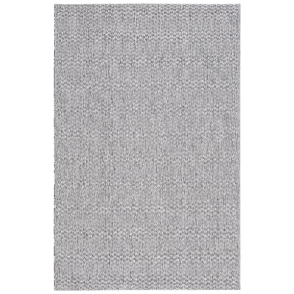 SAFAVIEH Sisal All-Weather Dania Solid Indoor/Outdoor Area Rug, Dark Grey, 9' x 12'
