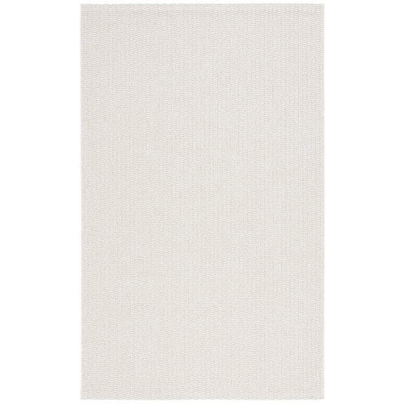 SAFAVIEH Sisal All-Weather Dania Solid Indoor/Outdoor Area Rug, Ivory, 5' x 7'6"