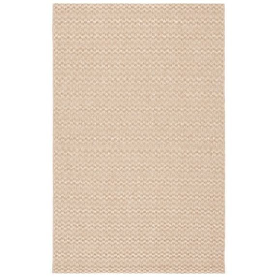 SAFAVIEH Sisal All-Weather Dania Solid Indoor/Outdoor Area Rug, Natural, 4' x 6'