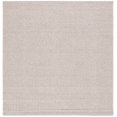 thumbnail image 1 of SAFAVIEH Sisal All-Weather Delroy Solid Indoor/Outdoor Area Rug, Natural/Ivory, 6'7" x 6'7" Square, 1 of 6