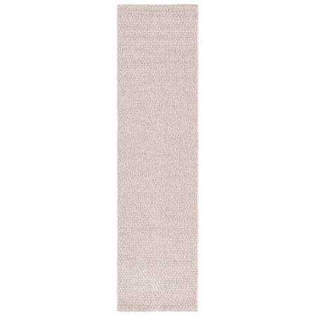 SAFAVIEH Sisal All-Weather Delroy Solid Indoor/Outdoor Runner Rug, Beige, 2'2" x 8'