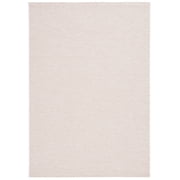 SAFAVIEH Sisal All-Weather Ophelia Solid Indoor/Outdoor Area Rug, Ivory/Natural, 4' x 6'