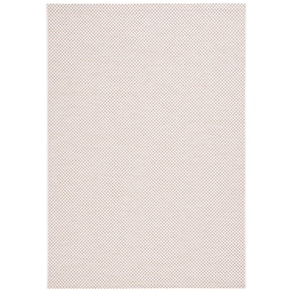 SAFAVIEH Sisal All-Weather Ophelia Solid Indoor/Outdoor Area Rug, Ivory/Natural, 4' x 6'