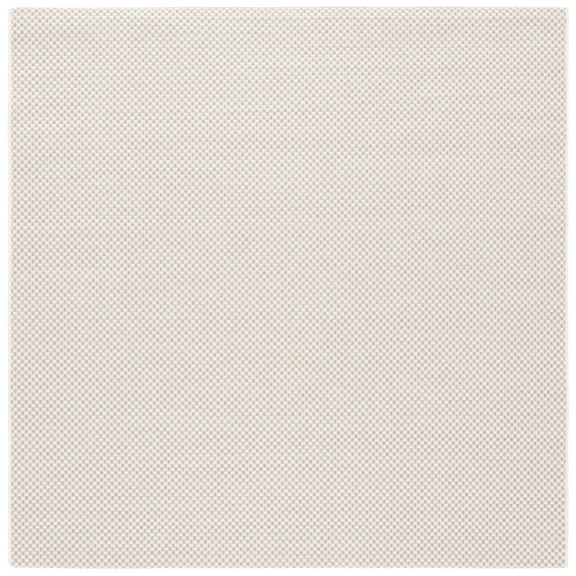 SAFAVIEH Sisal All-Weather Ophelia Solid Indoor/Outdoor Area Rug, Ivory/Natural, 6'7" x 6'7" Square