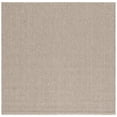 thumbnail image 1 of SAFAVIEH Sisal All-Weather Ophelia Solid Indoor/Outdoor Area Rug, Taupe, 6'7" x 6'7" Square, 1 of 13