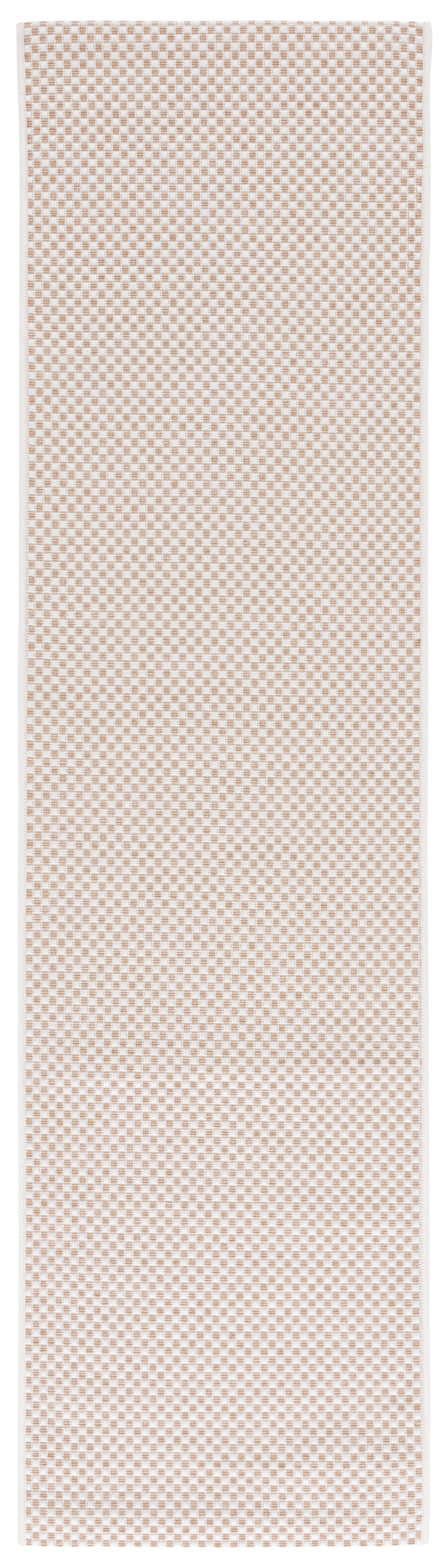 SAFAVIEH Sisal All-Weather Ophelia Solid Indoor/Outdoor Runner Rug, Ivory/Natural, 2'2" x 8'
