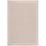 SAFAVIEH Sisal Performance Arthur Solid Indoor/Outdoor Area Rug, Beige/Natural, 4' x 6'