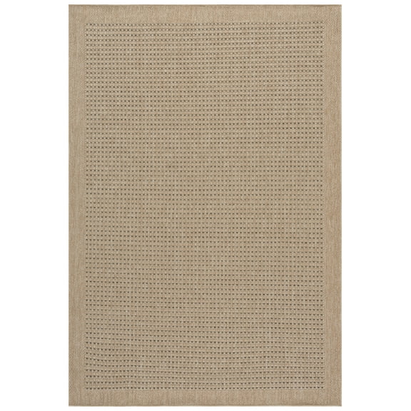 SAFAVIEH Sisal Performance Arthur Solid Indoor/Outdoor Area Rug, Natural/Beige, 4' x 6'