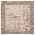 thumbnail image 1 of SAFAVIEH Sisal Performance Beatrice Geometric Indoor/Outdoor Area Rug, Beige/Natural, 6'7" x 6'7" Square, 1 of 16