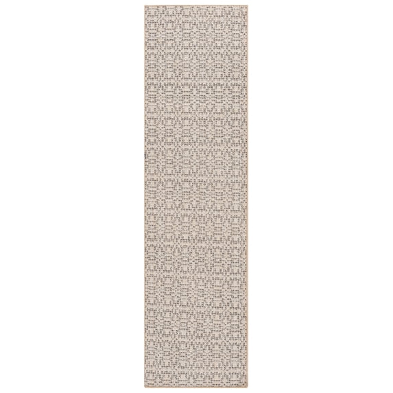 SAFAVIEH Sisal Performance Delia Geometric Indoor/Outdoor Runner Rug, Beige/Natural, 2'2" x 8'