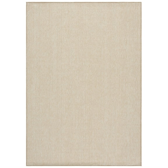 SAFAVIEH Sisal Performance Tendrils Solid Indoor/Outdoor Area Rug, Beige, 8' x 10'