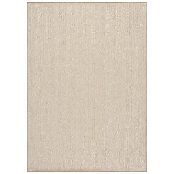 SAFAVIEH Sisal Performance Tendrils Solid Indoor/Outdoor Area Rug, Beige, 9' x 12'