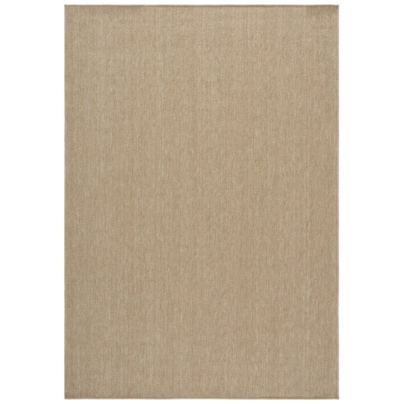 SAFAVIEH Sisal Performance Tendrils Solid Indoor/Outdoor Area Rug, Natural, 4' x 6'