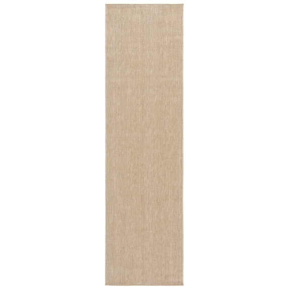 SAFAVIEH Sisal Performance Tendrils Solid Indoor/Outdoor Runner Rug, Natural, 2'2" x 8'