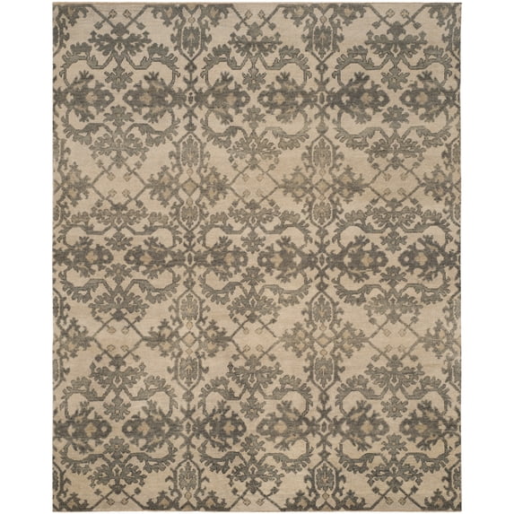 SAFAVIEH Sivas Githa Floral Area Rug, Ivory/Grey, 8' x 10'