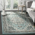 thumbnail image 1 of SAFAVIEH Skyler Boniface Floral Area Rug, Blue/Ivory, 7' x 7' Square, 1 of 3