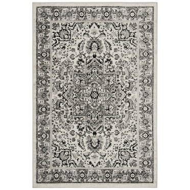 SAFAVIEH Skyler Boniface Floral Area Rug, Grey/Ivory, 3' x 5'