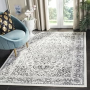 SAFAVIEH Skyler Boniface Floral Area Rug, Grey/Ivory, 5'1" x 7'6"