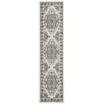 thumbnail image 1 of SAFAVIEH Skyler Boniface Medallion Runner Rug, Grey/Ivory, 2' x 18', 1 of 7
