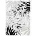 thumbnail image 1 of SAFAVIEH Skyler Bosworth Leaves Area Rug, Ivory/Black, 9' x 12', 1 of 8