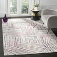 thumbnail image 1 of SAFAVIEH Skyler Carlene Geometric Area Rug, Grey/Pink, 5'1" x 7'6", 1 of 8