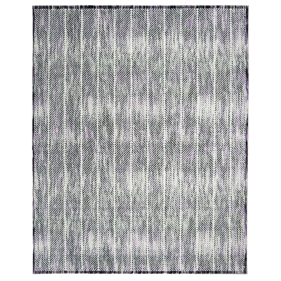 SAFAVIEH Skyler Catriona Striped Area Rug, Grey/Purple, 8' x 10'