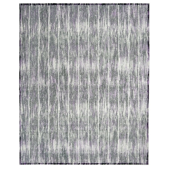 SAFAVIEH Skyler Catriona Striped Area Rug, Grey/Purple, 9' x 12'